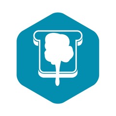 Bread icon. Simple illustration of bread vector icon for web