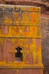 Iglesia Bete Georgis (San Jorge), Iglesias de Lalibela, Lalibela, Etiopia, Africa