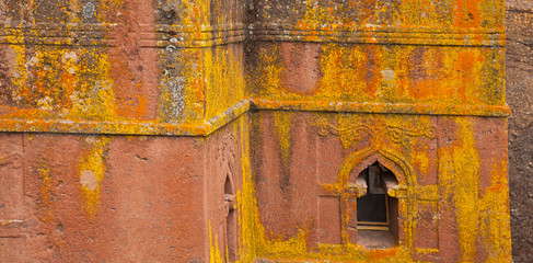 Iglesia Bete Georgis (San Jorge), Iglesias de Lalibela, Lalibela, Etiopia, Africa