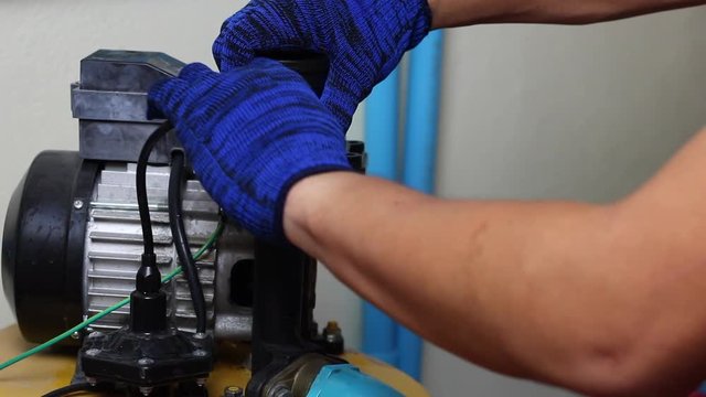 change gasket and repair maintenance water pump