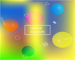 Banner from various elements of the environment.