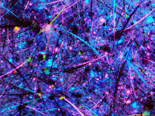 purple abstract fractal background 3d rendering illustration