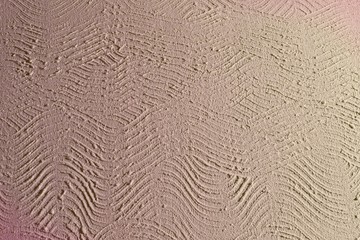 green vintage curvy stucco on wall texture - fantastic abstract photo background