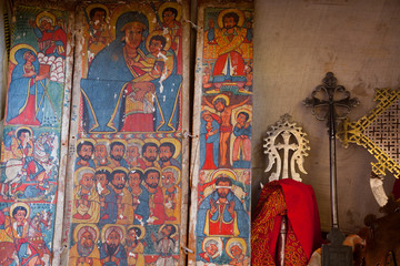 Monasterio Nakuto La'ab, Lalibela, Etiopia, Africa