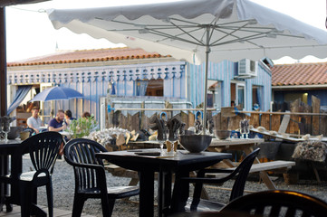 Table d'un restaurant