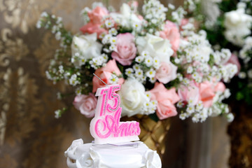 Party cake, 15 year old birthday cake, fifteen years old