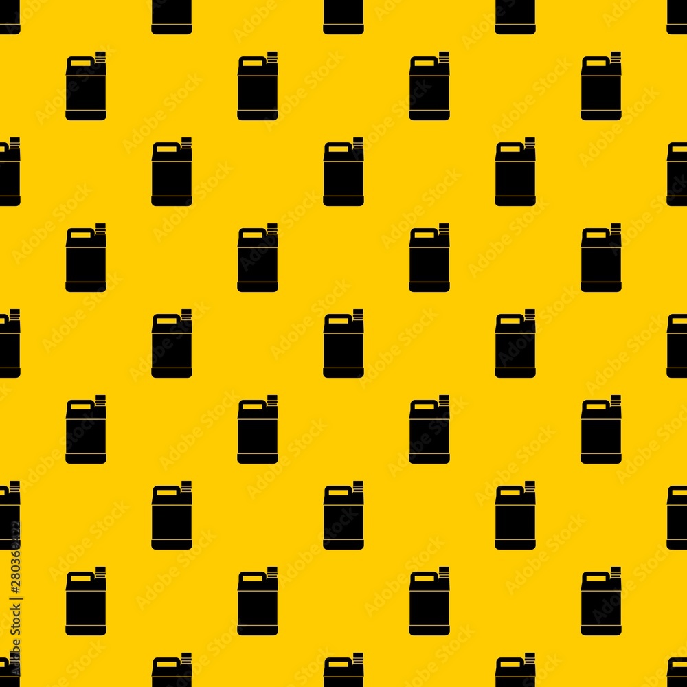 Poster jerrycan pattern seamless vector repeat geometric yellow for any design
