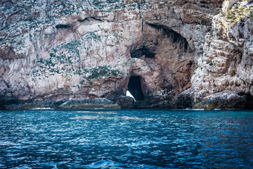 Foradada Island in Sardinia, Italy.