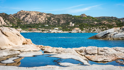 Tegge Point in Sardinia, Italy.