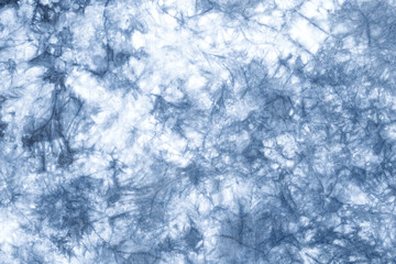 tie dye pattern hand dyed on cotton fabric  abstract background.