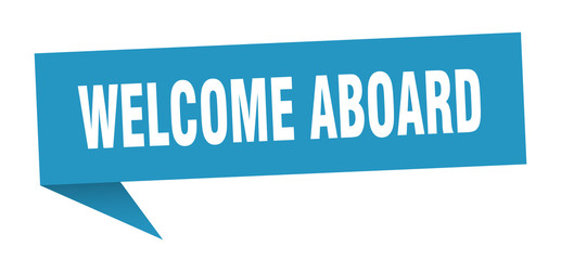 welcome aboard