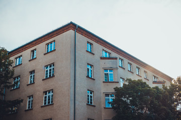 Typical apartment building in central Berlin