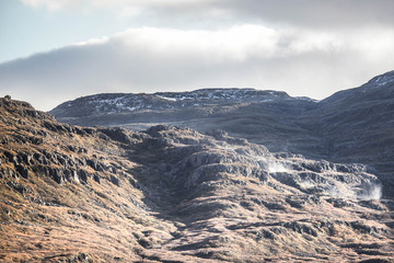 Terre volcanique en Islande