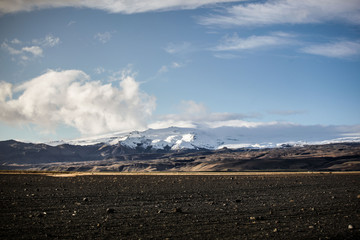 Terre volcanique en islande