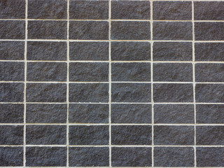 gray rectangle tile with white putty  texture