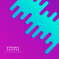 modern dynamic shapes style background. combination modern style abstraction with composition made of various rounded shapes background.
