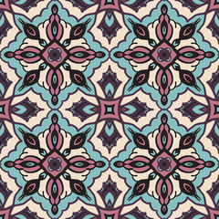 Seamless pattern with arabesques