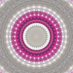 kaleidoscope background design in the shape of flowers