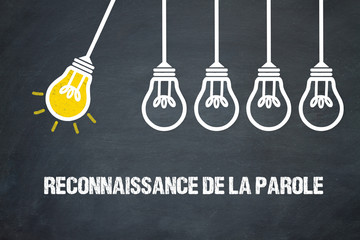 Reconnaissance de la parole