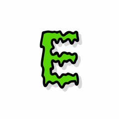 Slimy Vector Logo Illustration E