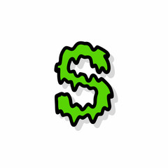 Slimy Vector Logo Illustration S
