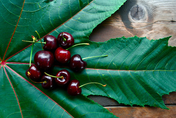 Red cherries