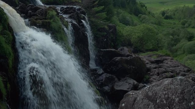 The Loup of Fintry Waterfall Fintry Stirlingshire Scotlan