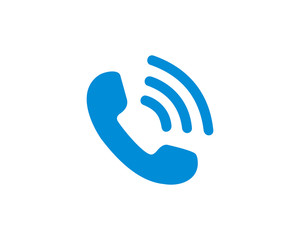 Fototapeta premium Call icon symbol vector