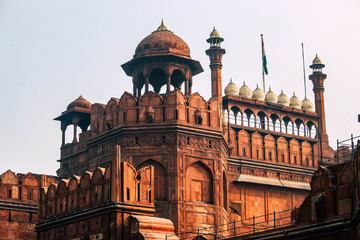 UNESCO World Heritage site - The Red Fort, New Delhi 