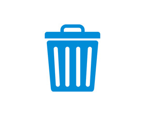 trash icon, delete symbol vector.  symbol for web site Computer and mobile vector.