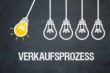 Fototapeta premium Verkaufsprozess