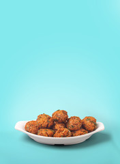 Indian Traditional Banana Flower spicy Vadai