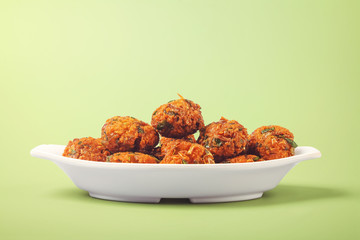 Indian Traditional Banana Flower spicy Vadai