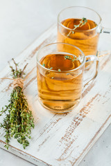 Thyme herbal tea