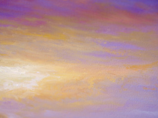 Colorful oil painting multi  colors abstract background and texture.