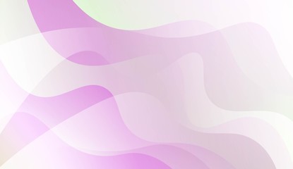 Wavy Background. For Your Design Wallpaper, Presentation, Banner, Flyer, Cover Page, Landing Page. Vector Illustration with Color Gradient.