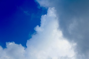 Obraz premium 青空と雲