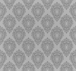 Seamless Damask Pattern