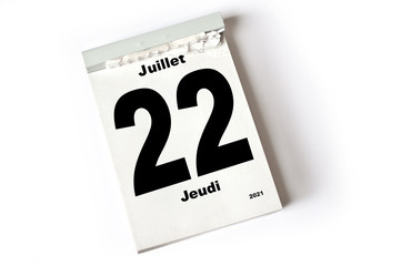 22. Juillet 2021