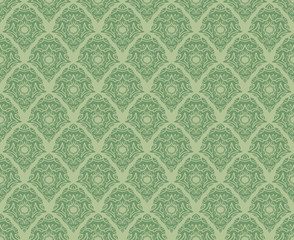Seamless Damask Pattern