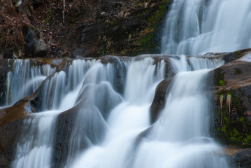 Waterfall close up