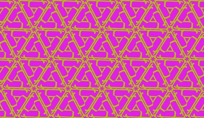 Vector Seamless pattern in geometric style. Triangles, lines. Modern elegant background. For your design.