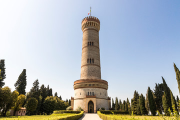 San Martino della Battaglia, Italy. The Memorial Tower dedicated to Vittorio Emanuele II and the Battle of Solferino