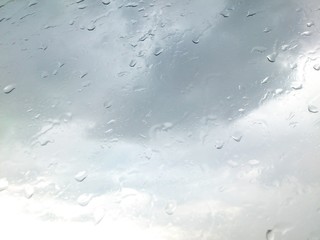 rain drops on window