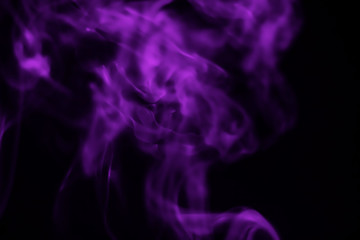 Obraz premium Purple smoke blurred