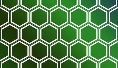 Template With Geometric Pattern. Vector Illustration. Triangles Style. Colorful Gradient Background