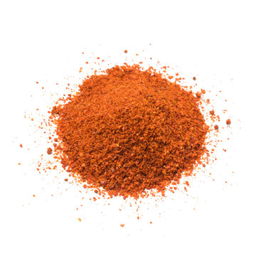 Heap of ground red chili pepper