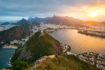 Rio de Janeiro from Sugarloaf Mountain - Brazil
