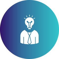 Creative Man icon for your project