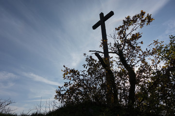 autumn and cross